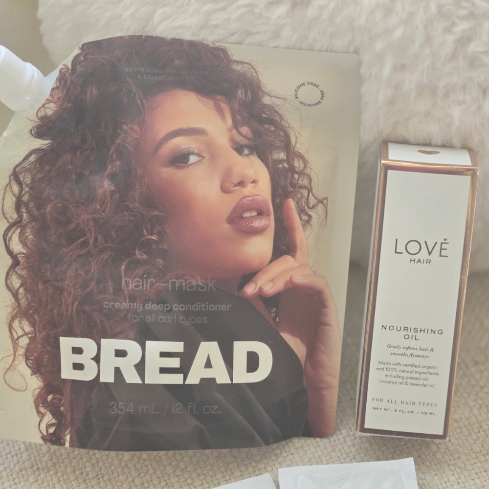 Hair Care  bundle: full size BREAD, LOVE, w/ Fiona Franchimon samples - Picture 8 of 9
